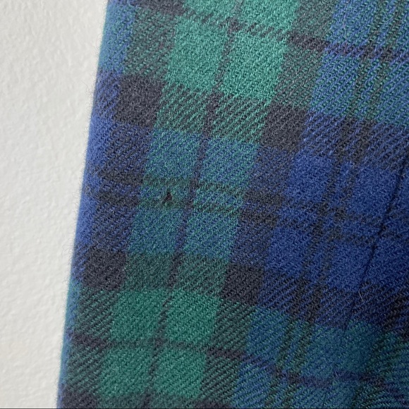 PENDLETON Vintage Plaid Blazer Skirt Suit Set C14 - Picture 8 of 16